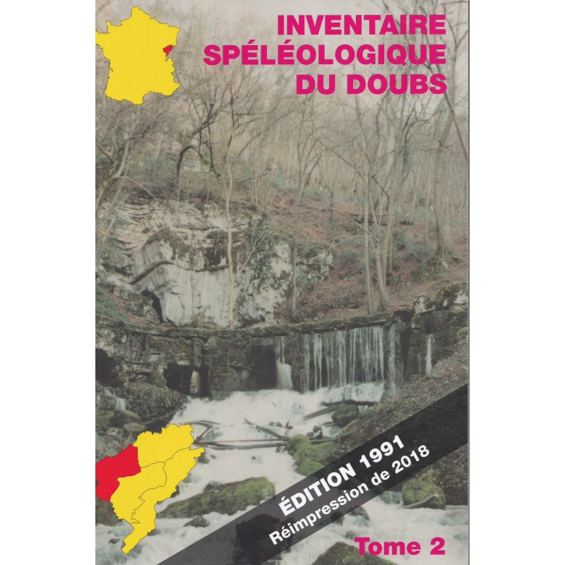 Inventaire spéléologique du Doubs. tome 2, partie nord-oues
