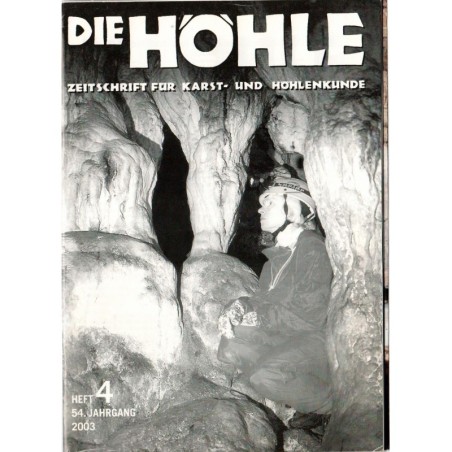 Die Höhle : Zeitschrift für Karst- und Höhlenkunde
Série "presque" complète : 1 (1950) - 4 (2019).