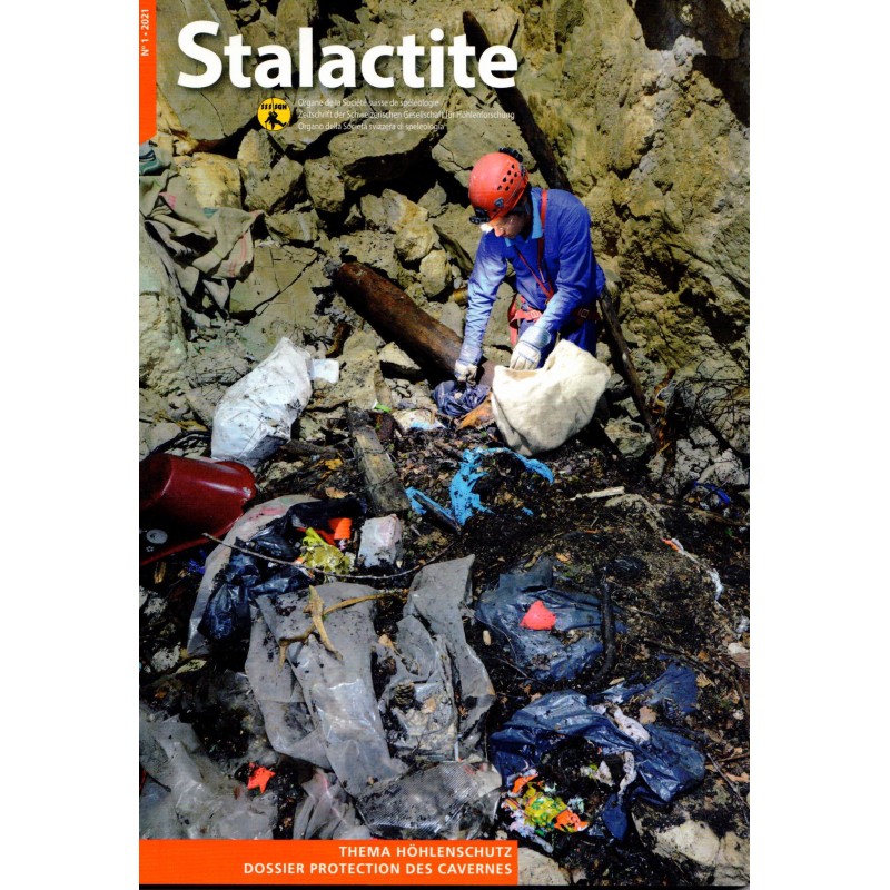 Stalactite 1(2021) : Thema Höhlenschutz / dossier protection des cavernes