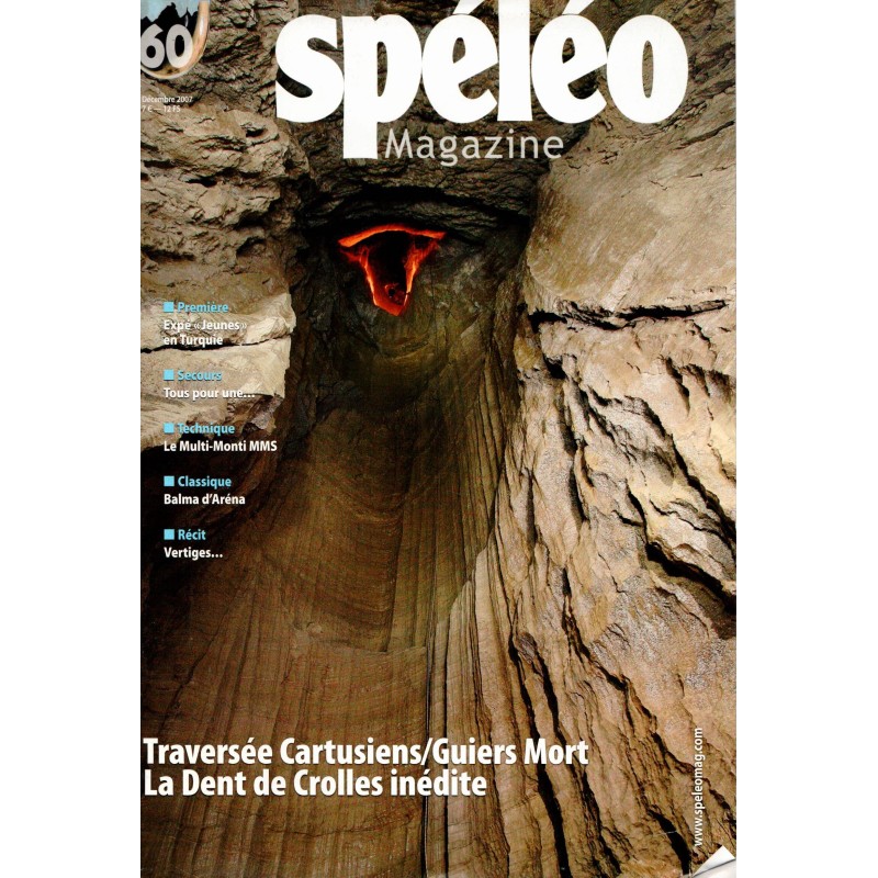 Spéléo magazine n° 60 décembre 2007